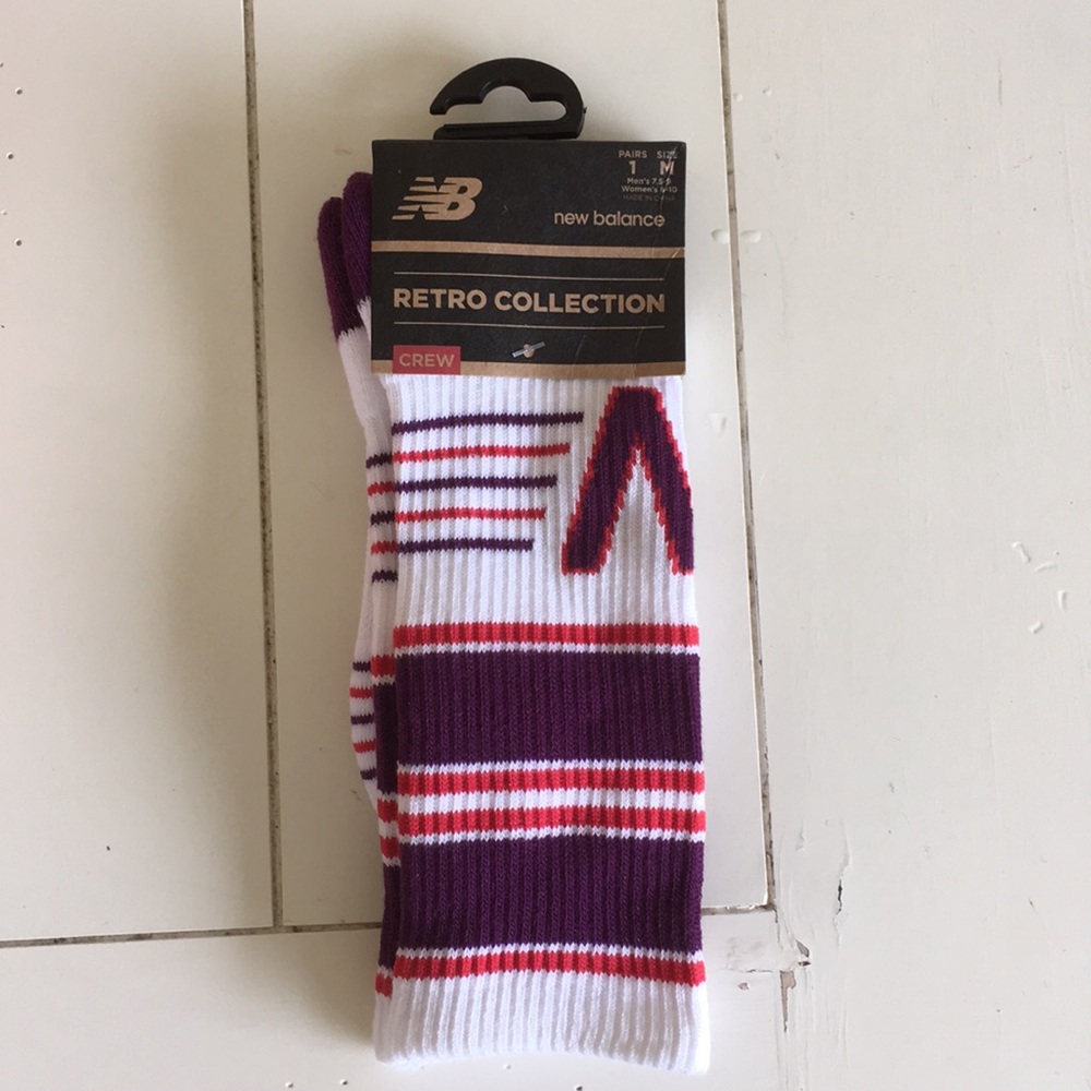 New Balance Retro Collection Crew Sock, M